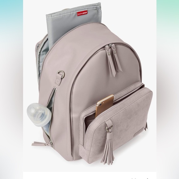 Skip Hop Greenwich Simply Chic Backpack Portobello - Picture 3 of 15